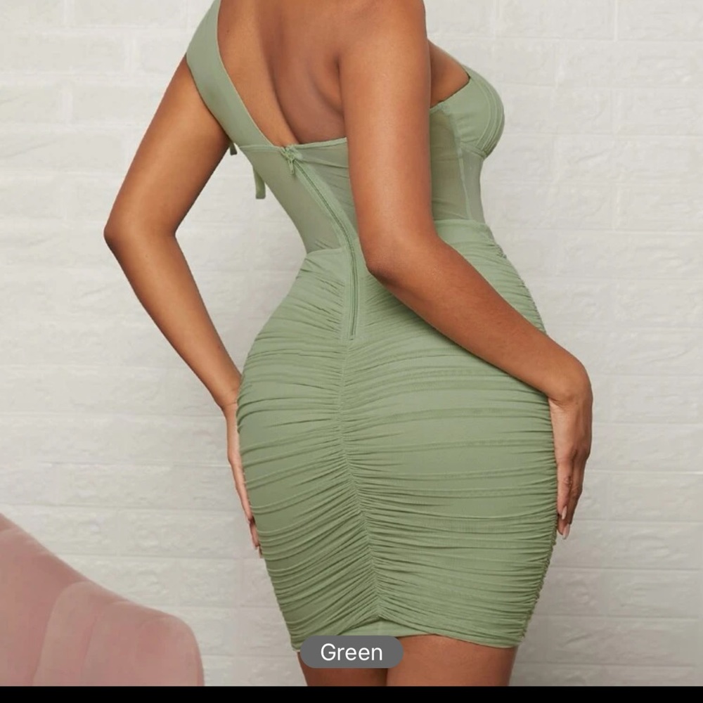 Green dress
